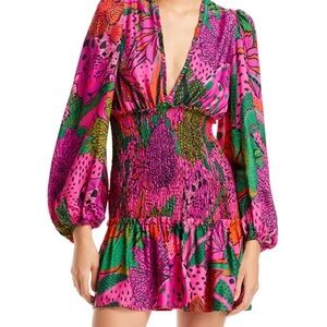 Farm Rio cool Leopard mini dress